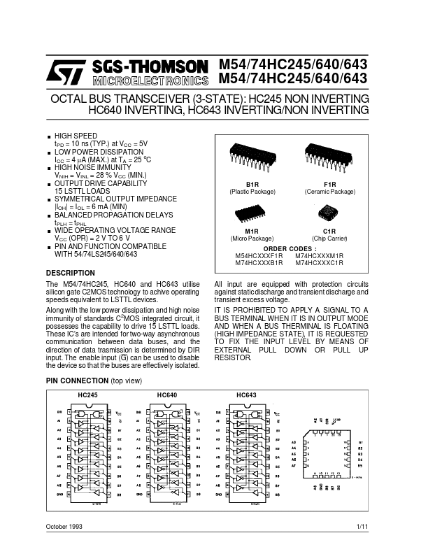 M74HC640