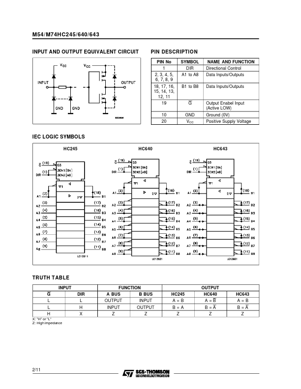 M74HC640