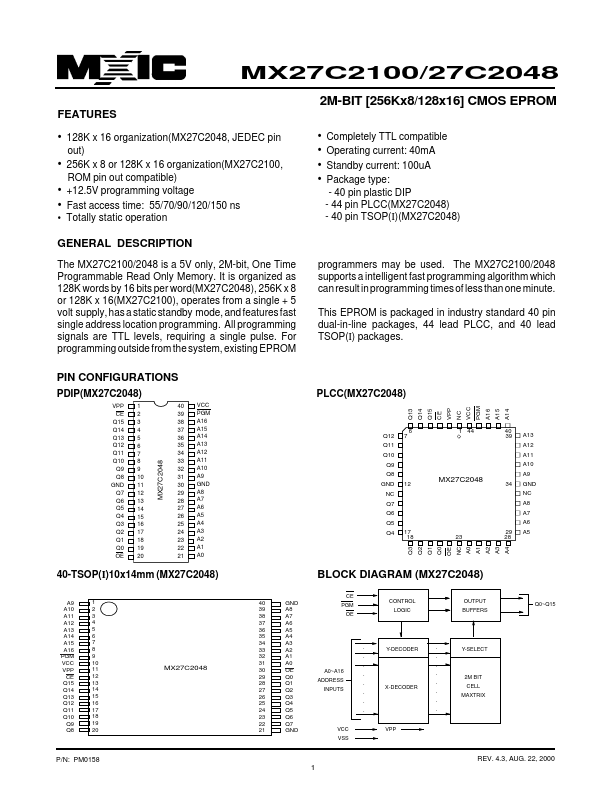 MX27C2100