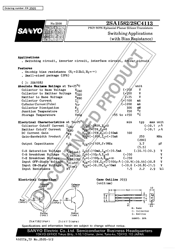 2SA1582