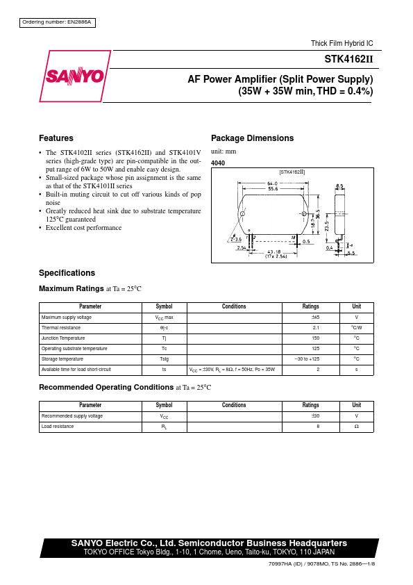 STK4162II