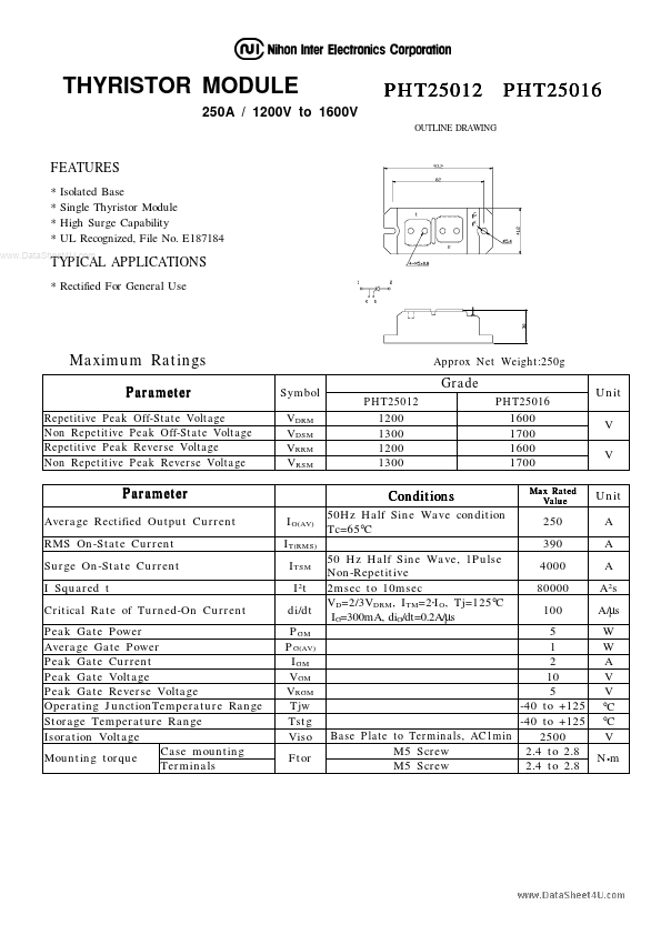 PHT25012