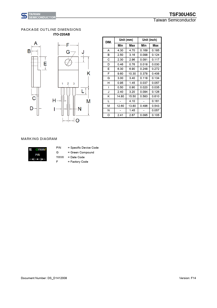 TSF30U45C