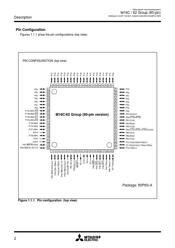 M30623MCA-B72GP