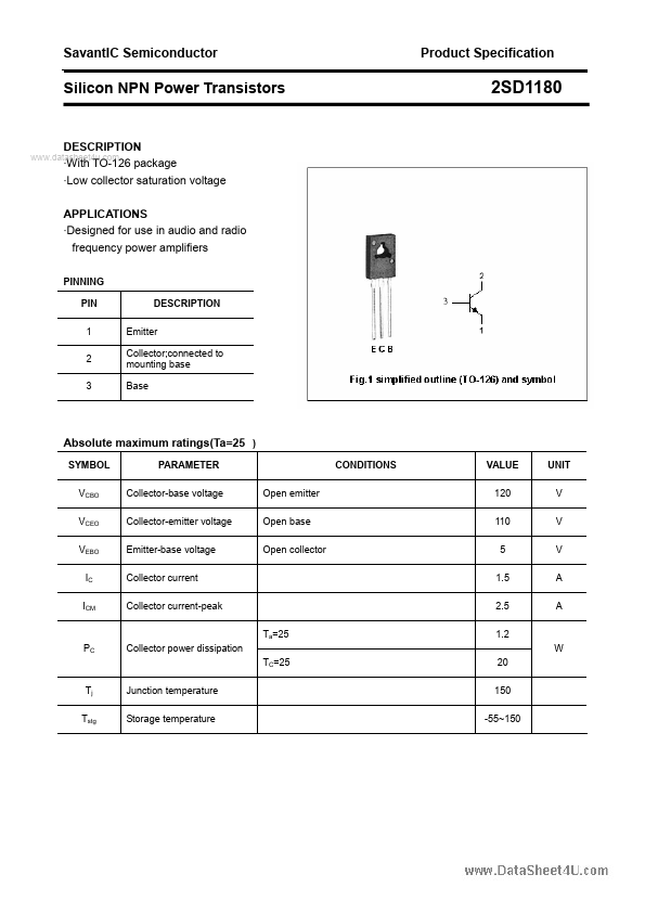 2SD1180