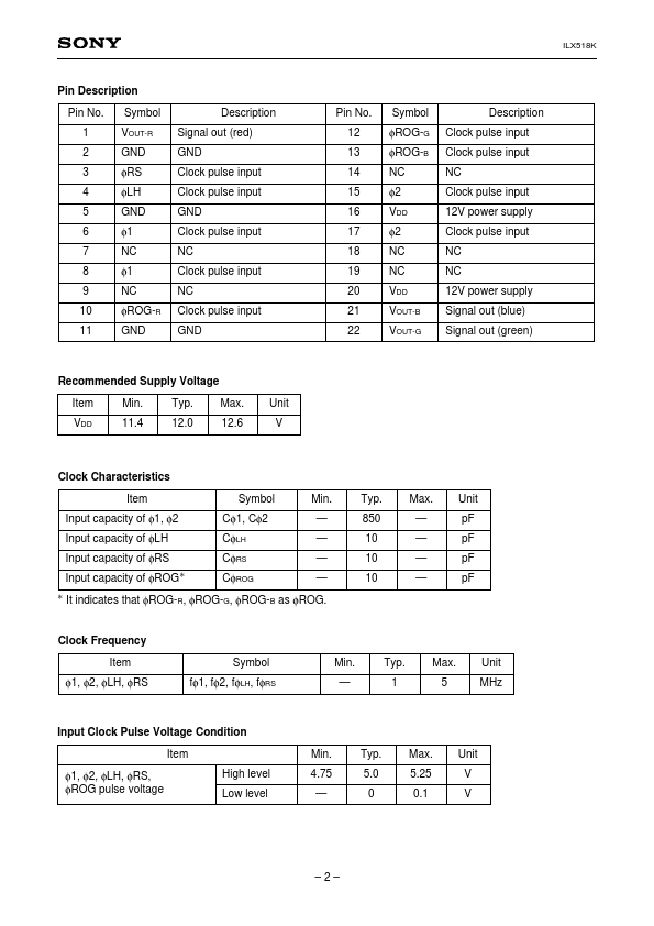 ILX518K