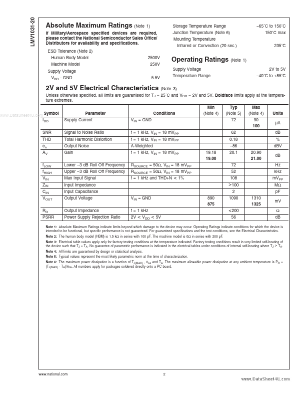 LMV1031-20