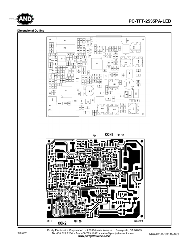 PC-TFT-2535PA-LED