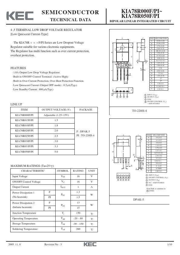 KIA78R018PI