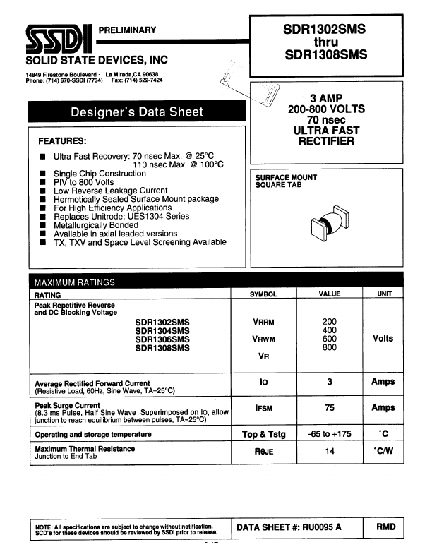 SDR1302SMS