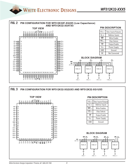 WF512K32-xxx5