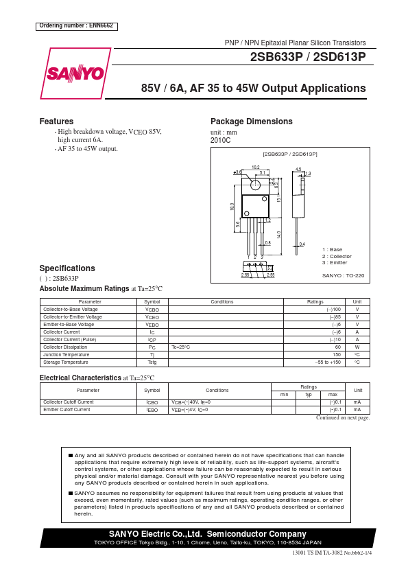 2SD633P