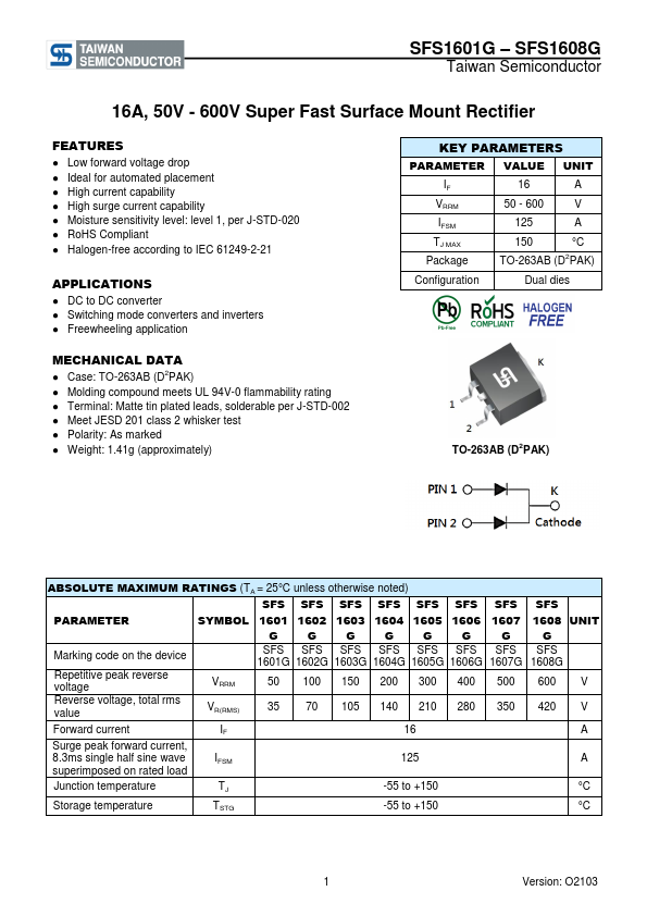 SFS1607G