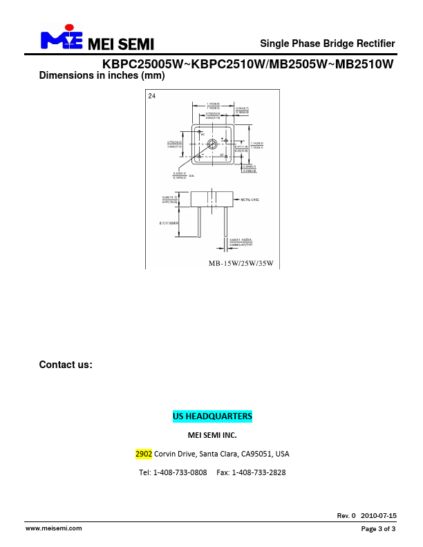 MB258W