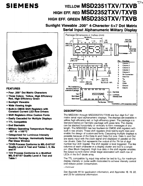 MSD2353TXV