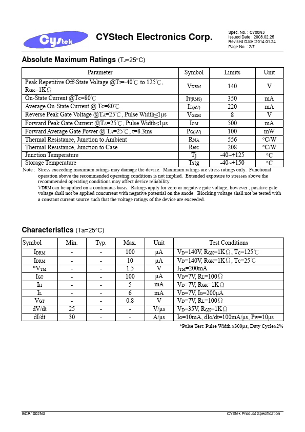 BCR1002N3