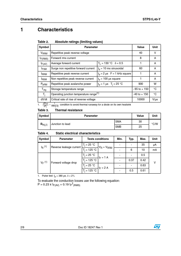 STPS1L40-Y