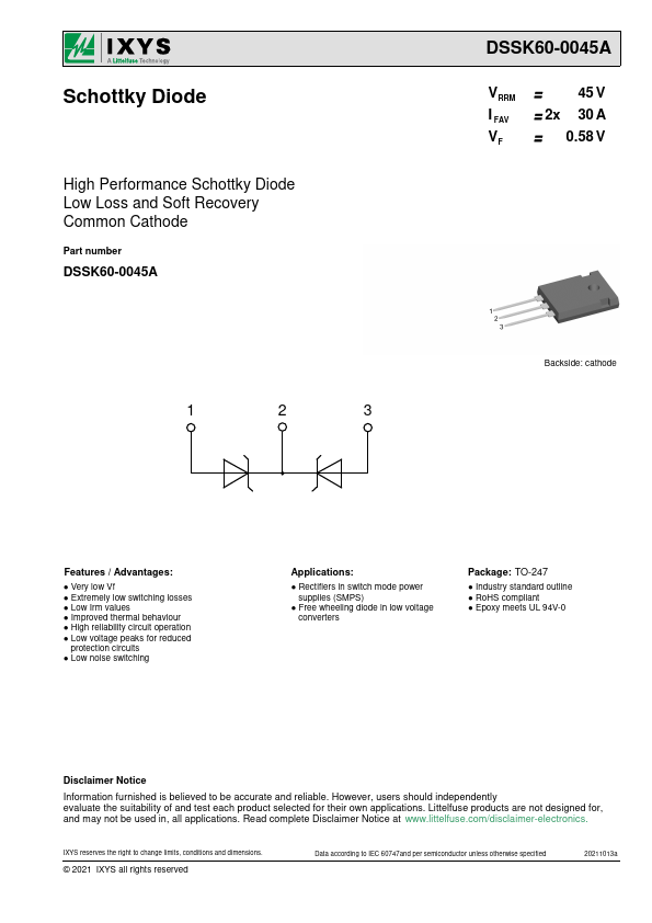 DSSK60-0045A