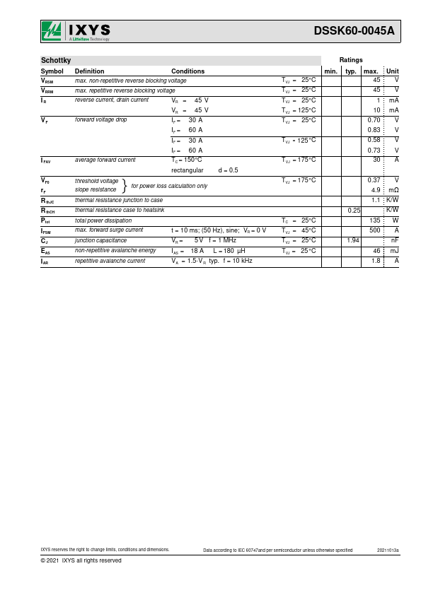 DSSK60-0045A