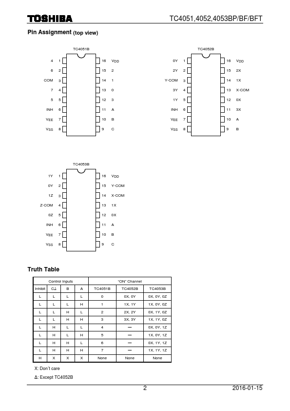 TC4052BFT