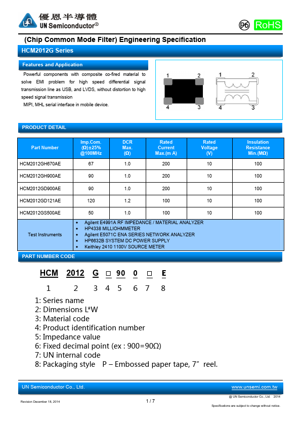 HCM2012GD900AE