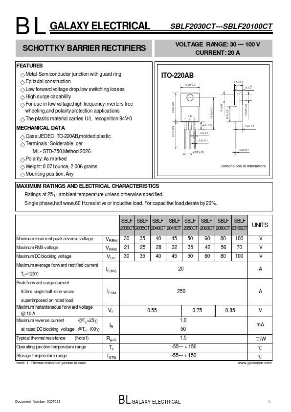 SBLF2030CT