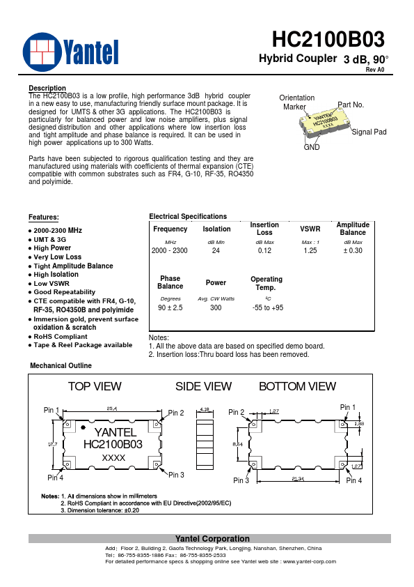 HC2100B03