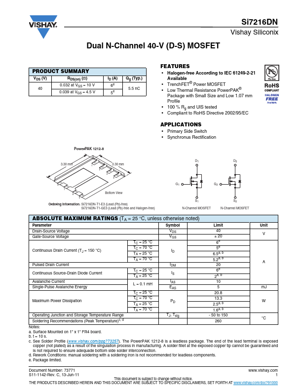 SI7216DN