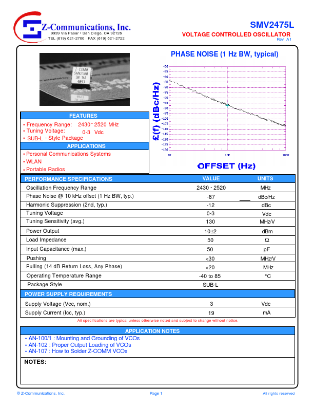 SMV2475L