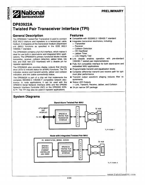 DP83922A