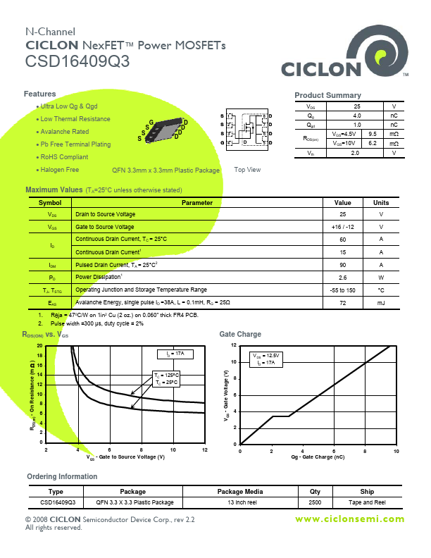 CSD16409Q3