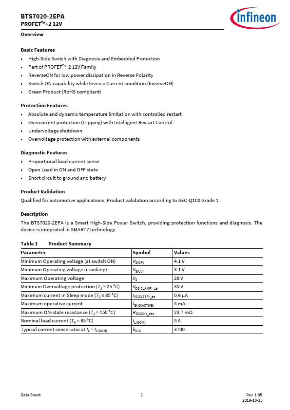 BTS7020-2EPA