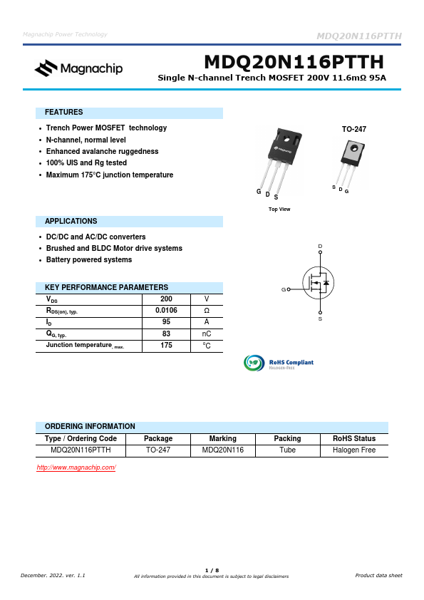 MDQ20N116PTTH