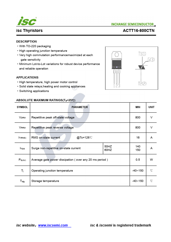 ACTT16-800CTN