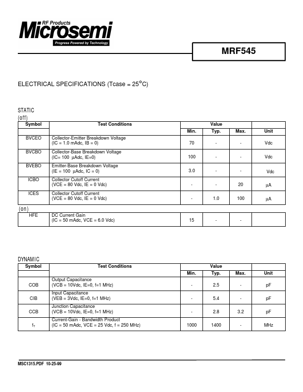 MRF545