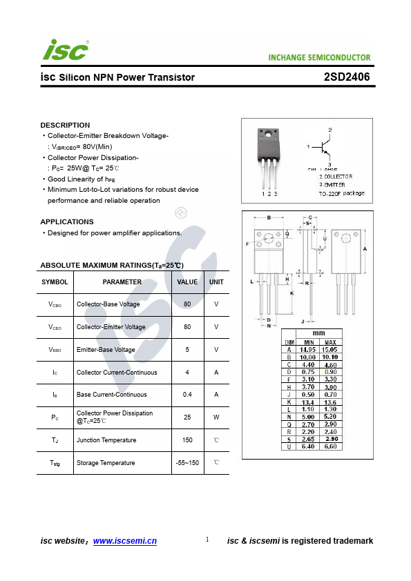 2SD2406