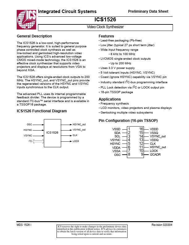 ICS1526