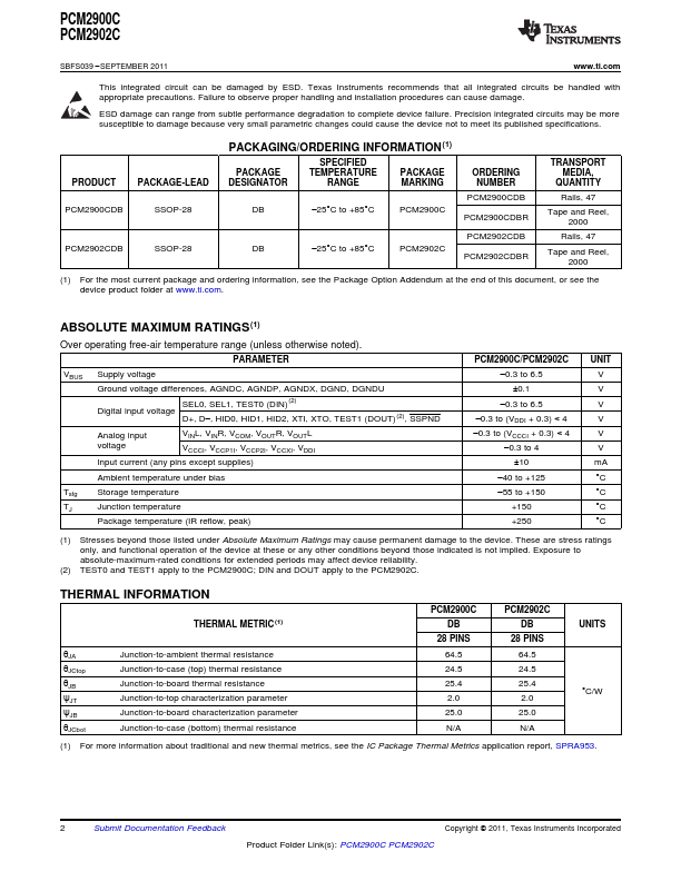 PCM2902C