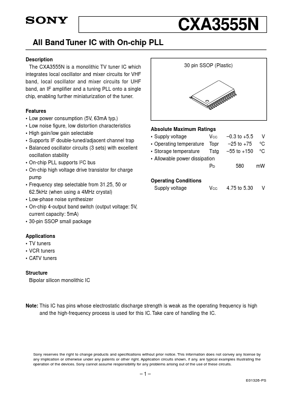 CXA3555N