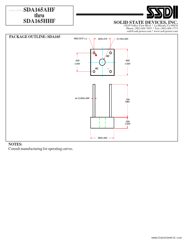 SDA165GHF