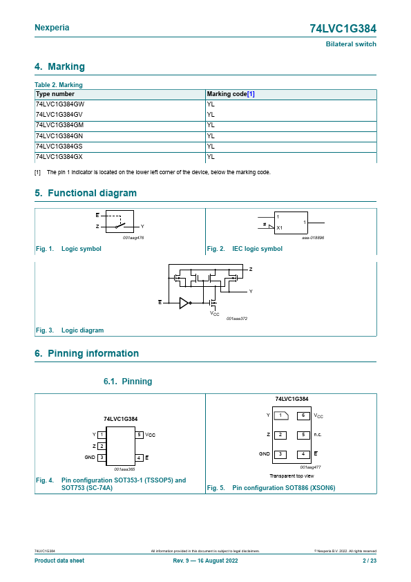 74LVC1G384