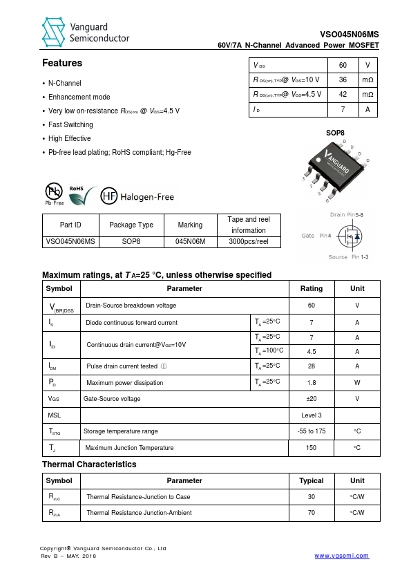 VSO045N06MS