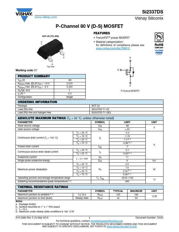 SI2337DS