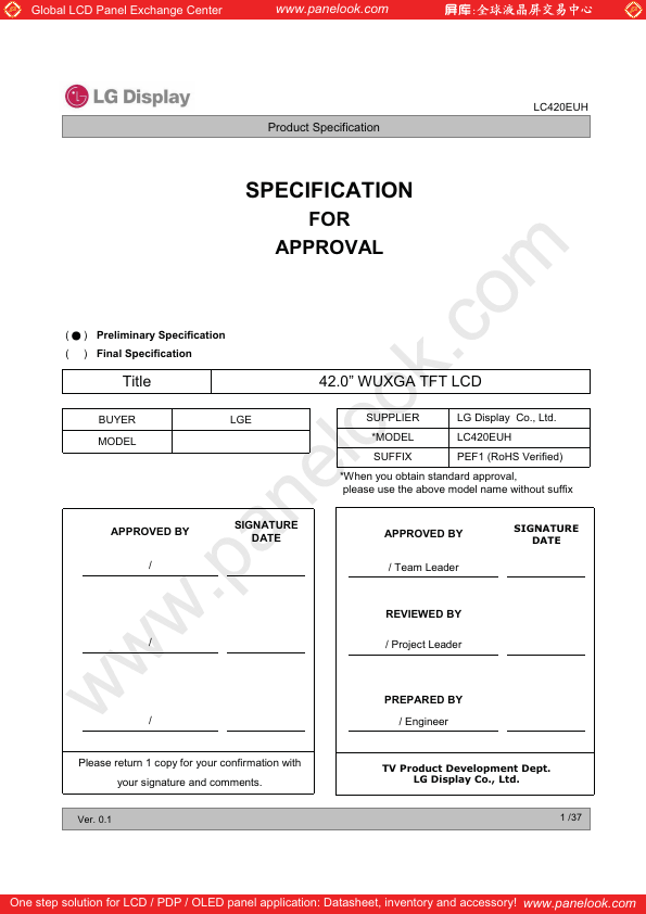 LC420EUH-PEF1