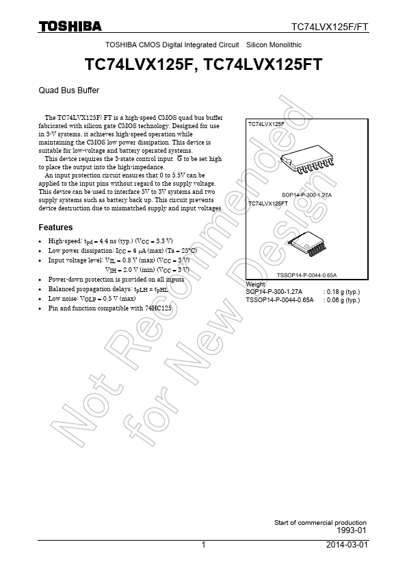 TC74LVX125F