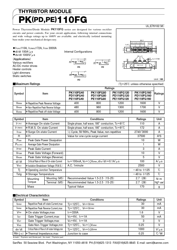 PE110FG40