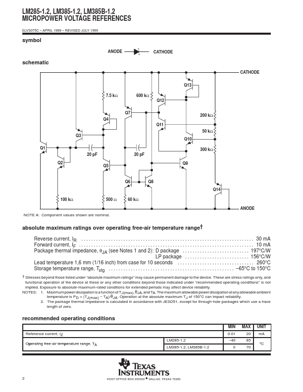 LM385-1.2