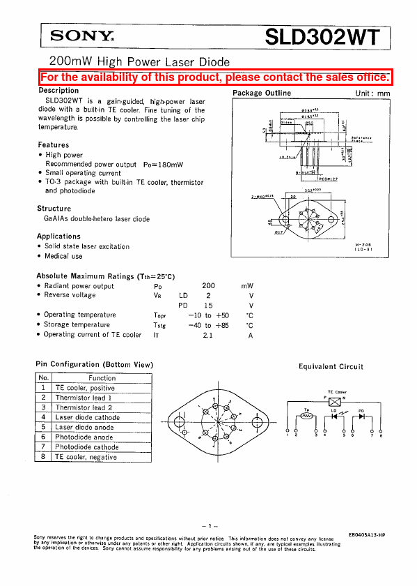 SLD302WT