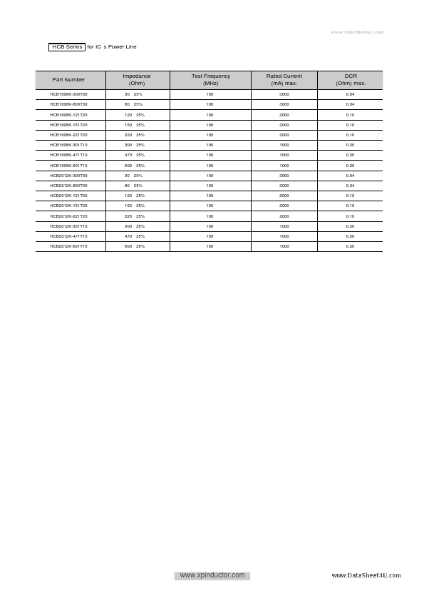 HCB2012K-300T30