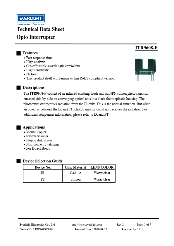 ITR9608-F